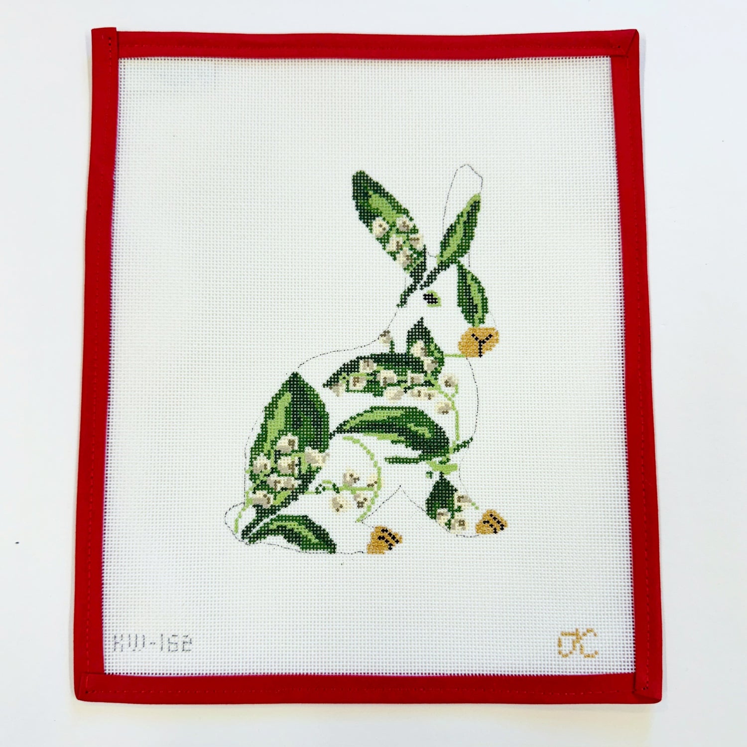 Lily of the Valley Standing Bunny