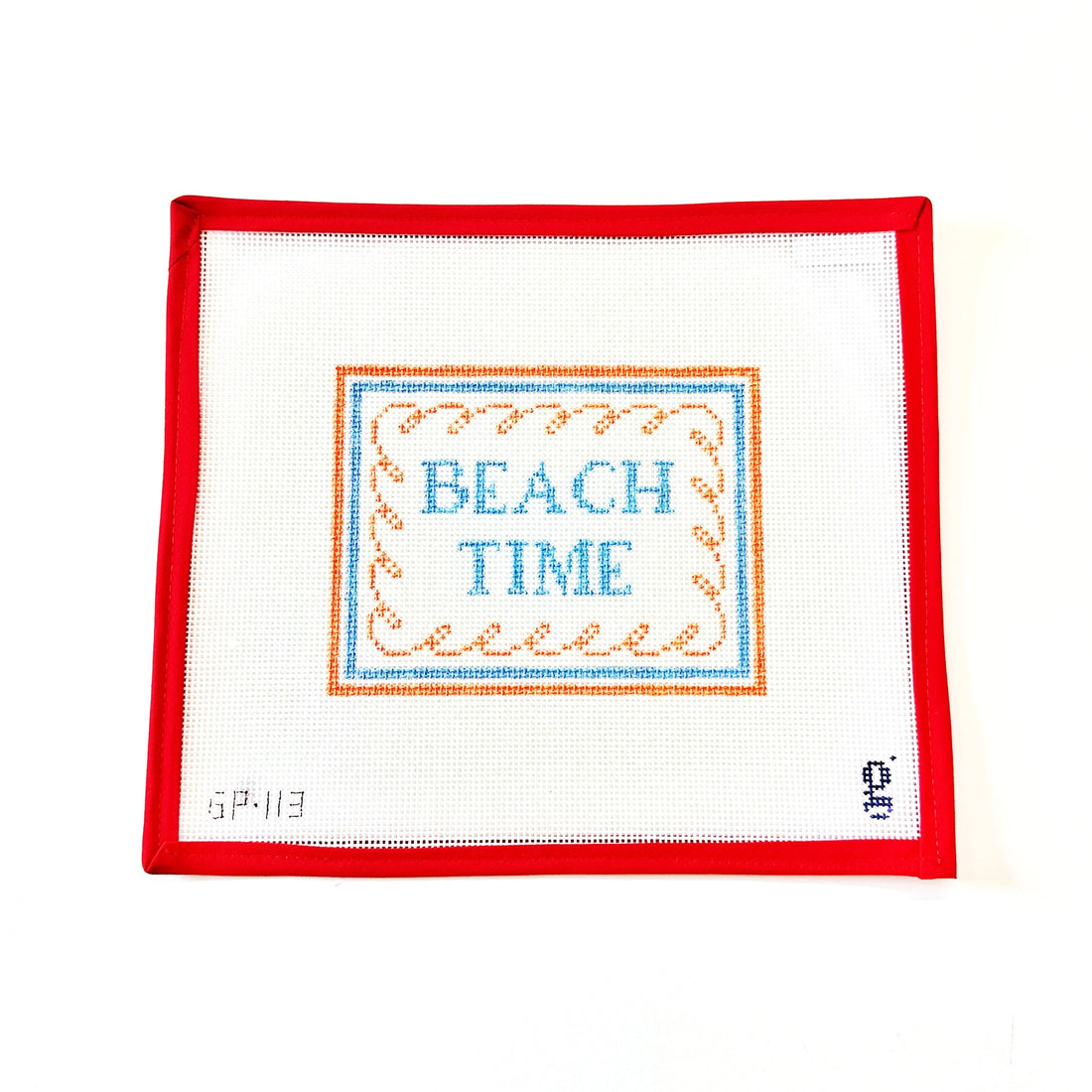 Beach TimeGoodpointCanvasThe Red Thread Atelier