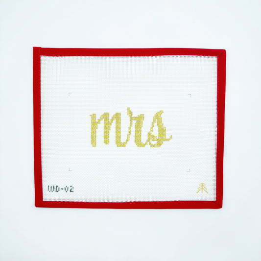 Mrs. - acrylic purse insert