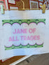 CLV012-J Jane of all TradesCate La VieCanvasThe Red Thread Atelier