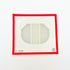 Kiss Lock Bag Canvas - Lace Stripe GreyscaleJeni Sandberg NeedlepointCanvasThe Red Thread Atelier