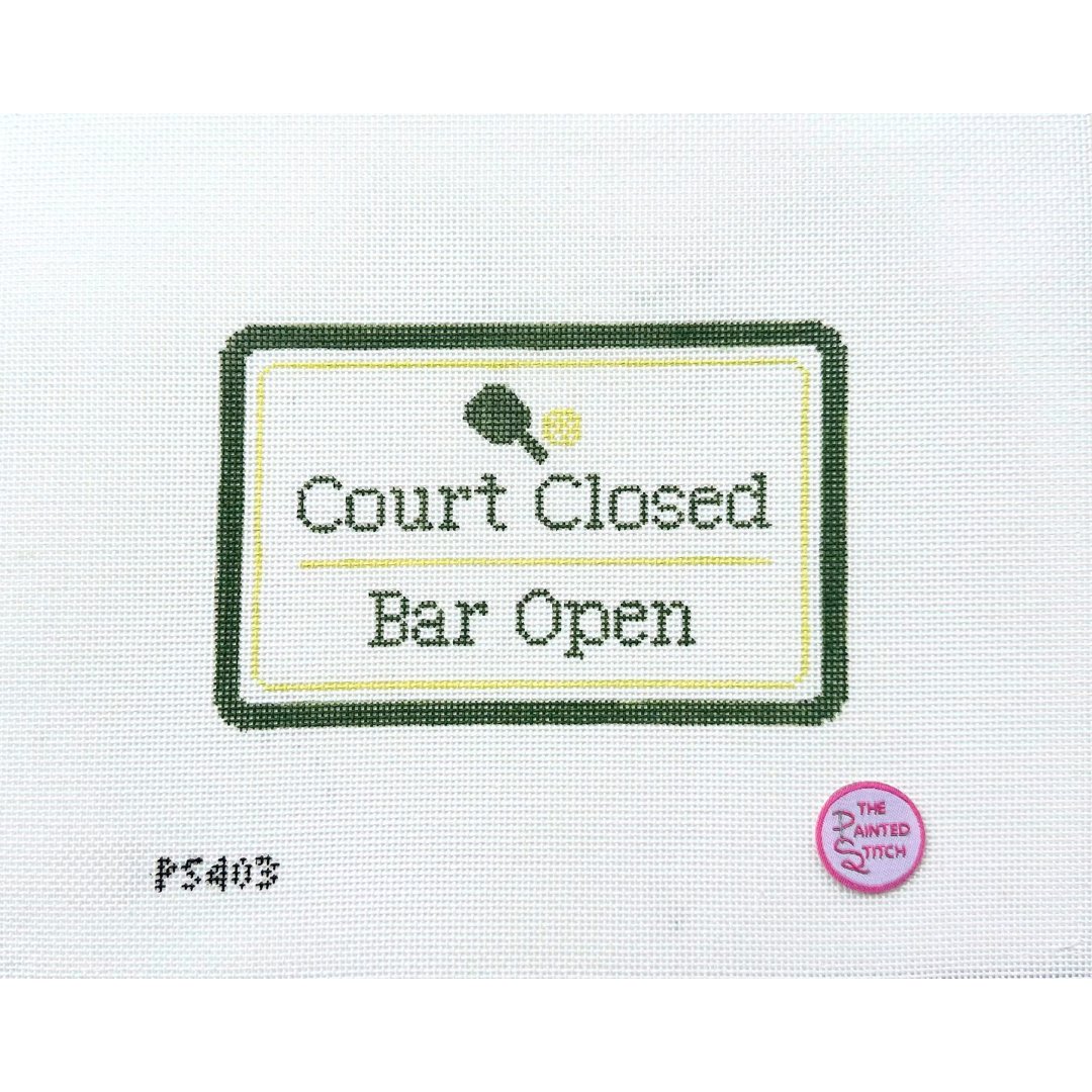 PS-403 Court Closed Bar Open PICKLE