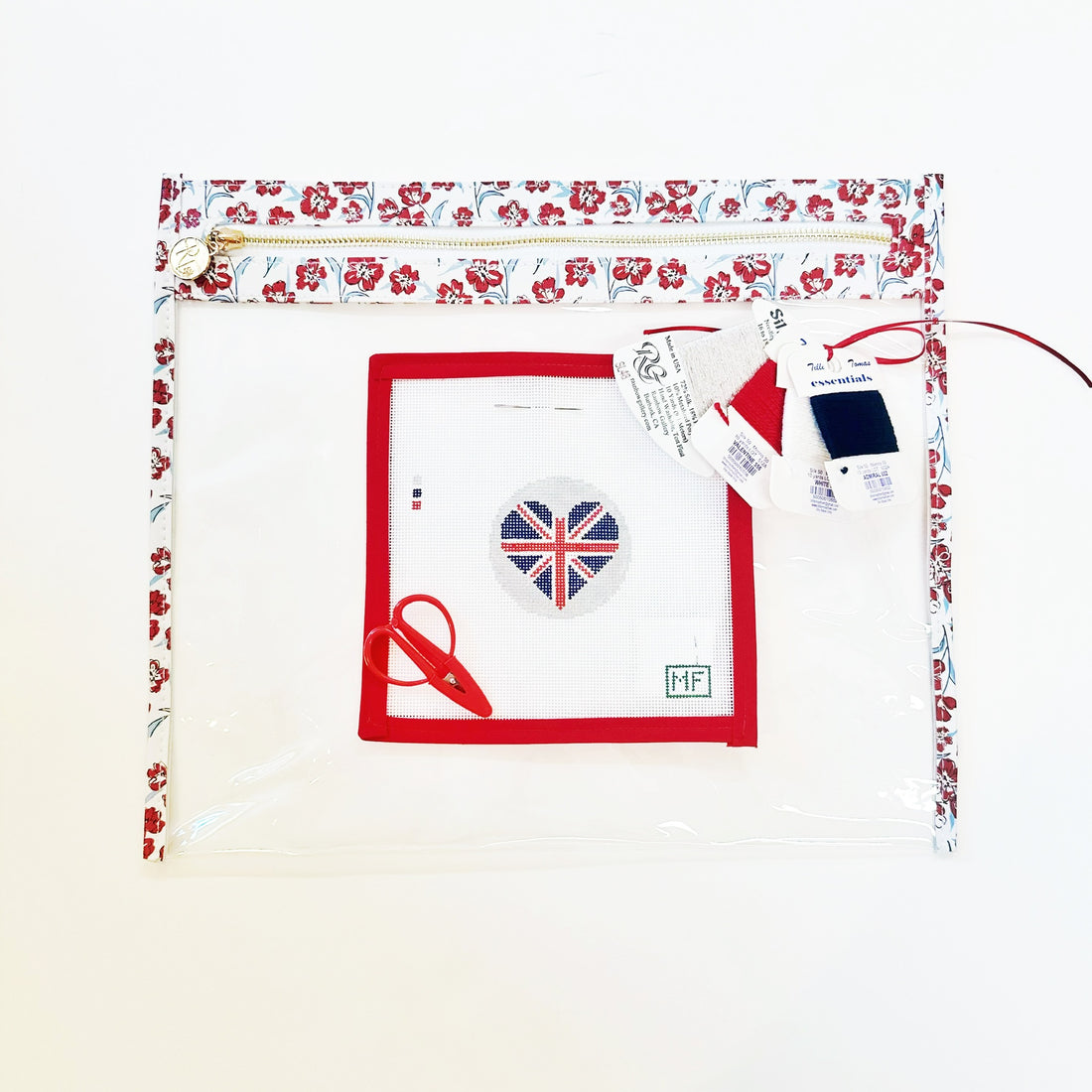 Ultimate Kit - Union Jack Heart OrnamentThe Red Thread AtelierKitThe Red Thread Atelier