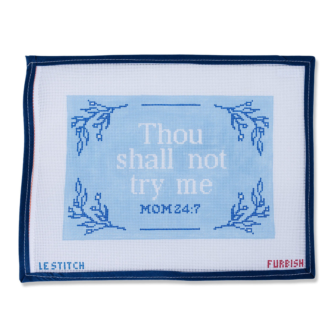 Furbish x Le Stitch - Mom 24:7Le StitchCanvasThe Red Thread Atelier
