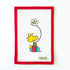 Woodstock Sitting on Easter Egg with Daisy - PeanutsOfficially NeedlepointCanvasThe Red Thread Atelier