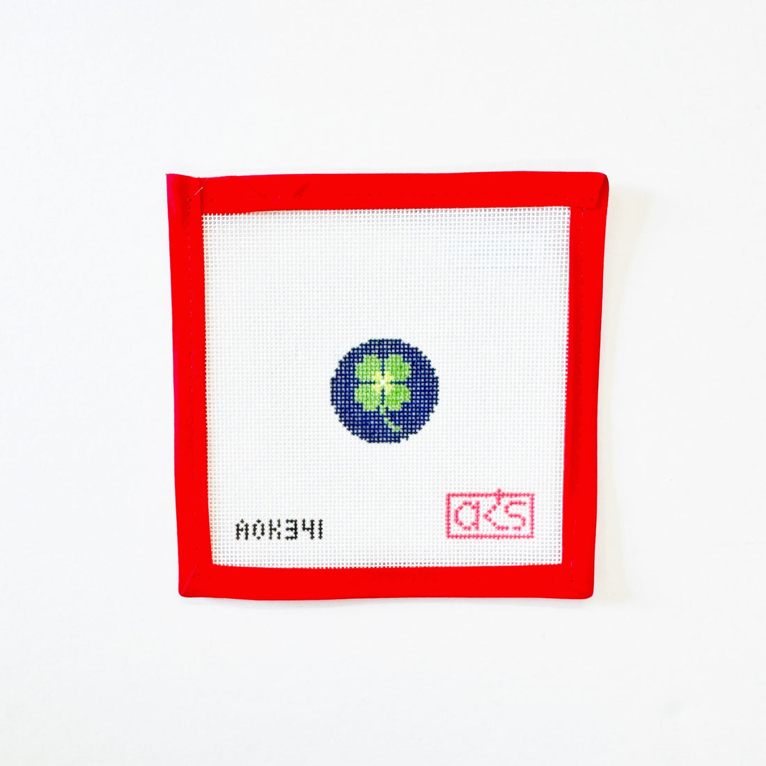 Mini Shamrock Key Fob InsertAnn KayeCanvasThe Red Thread Atelier