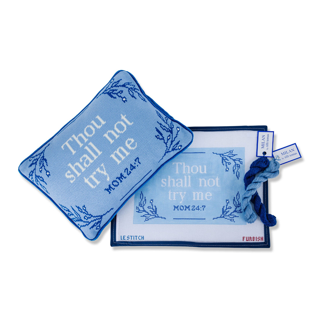 Furbish x Le Stitch - Mom 24:7Le StitchCanvasThe Red Thread Atelier