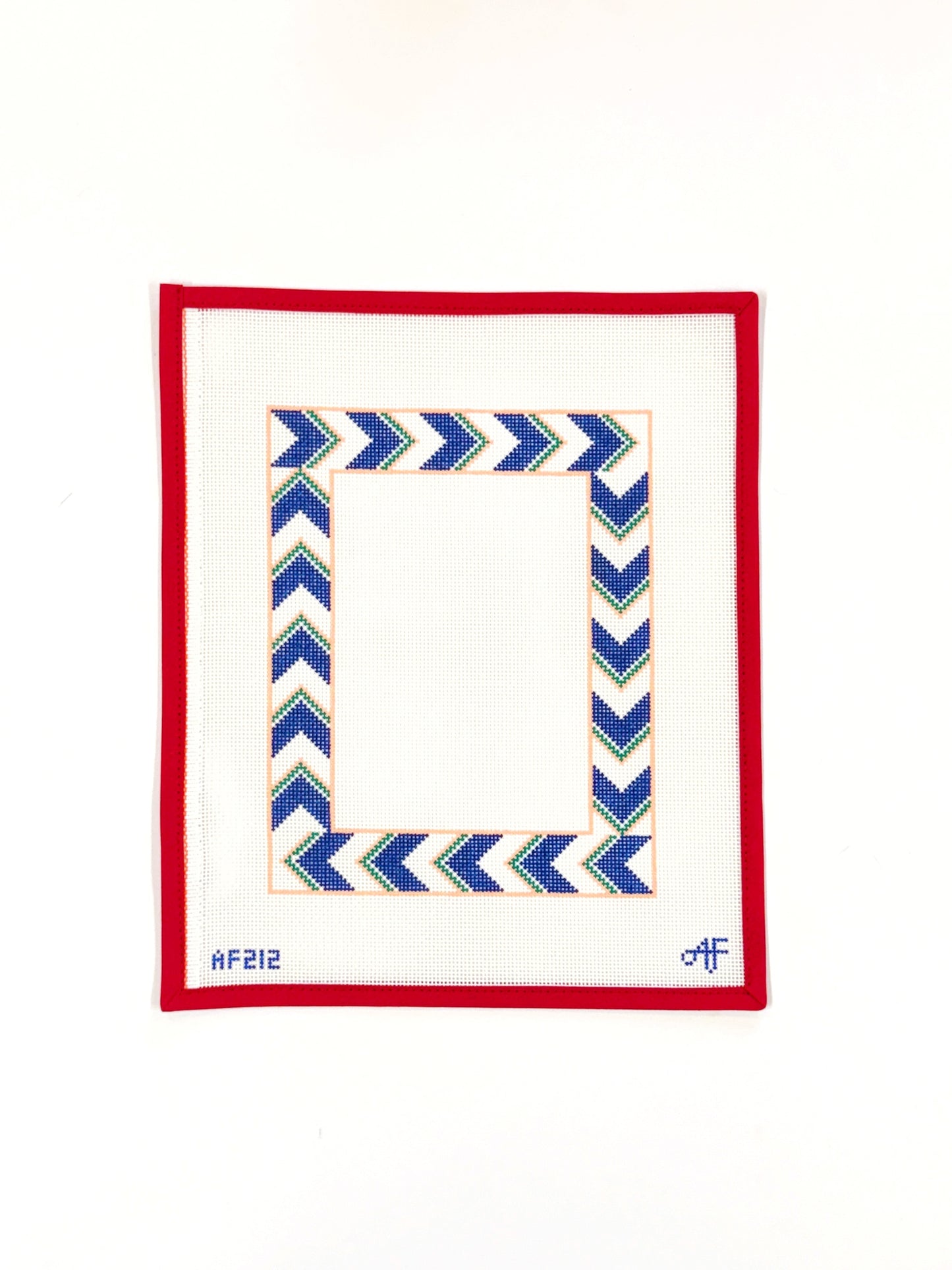 Blue Chevron Frame