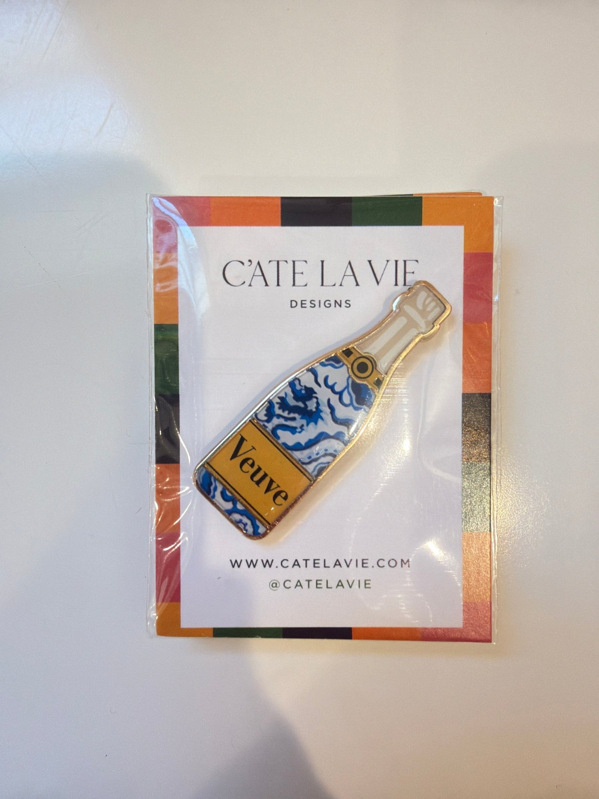CLVNM-CH Needle Minder - Chinoiserie ChampagneCate La VieNeedleminderThe Red Thread Atelier