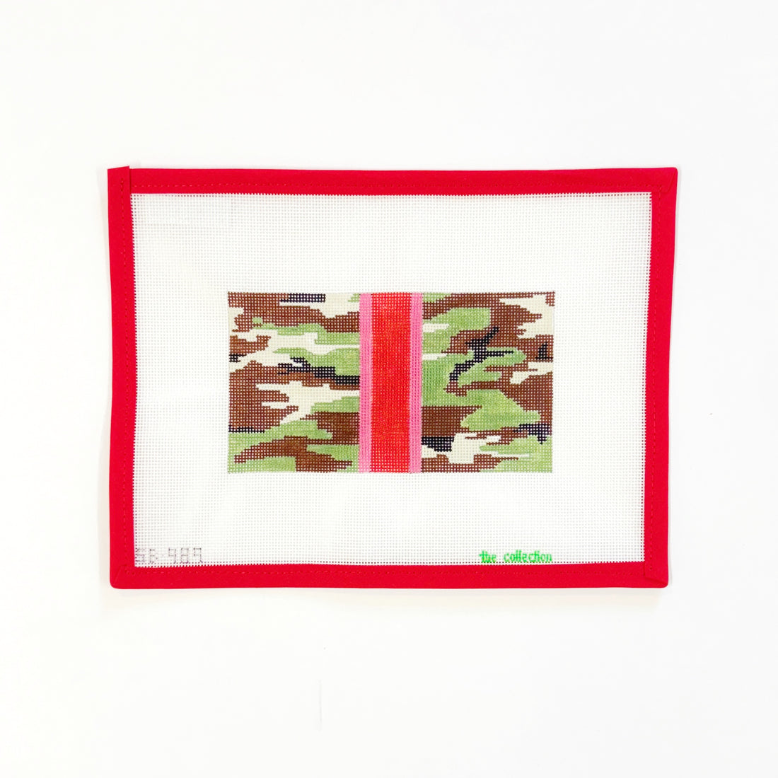 Camo w pink stripe