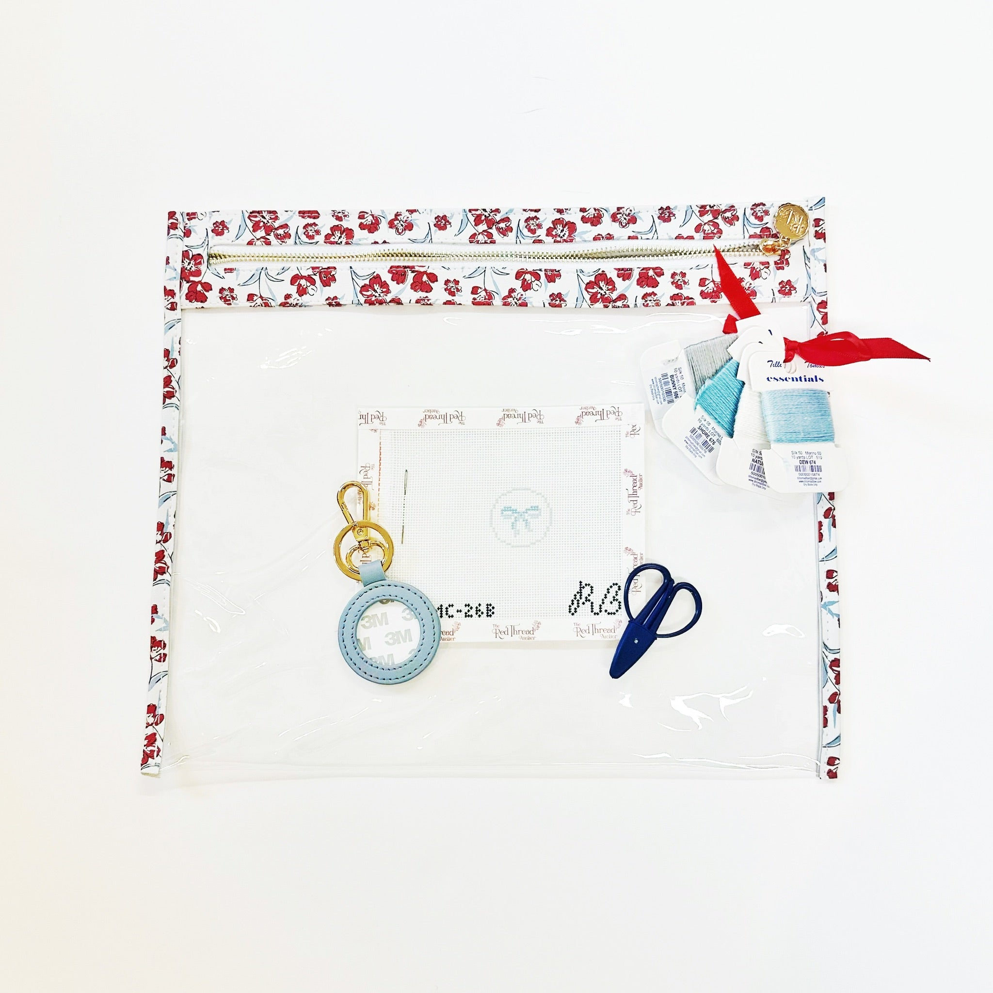 Ultimate Kit - Mini Blue Bow Key FobThe Red Thread AtelierKitThe Red Thread Atelier