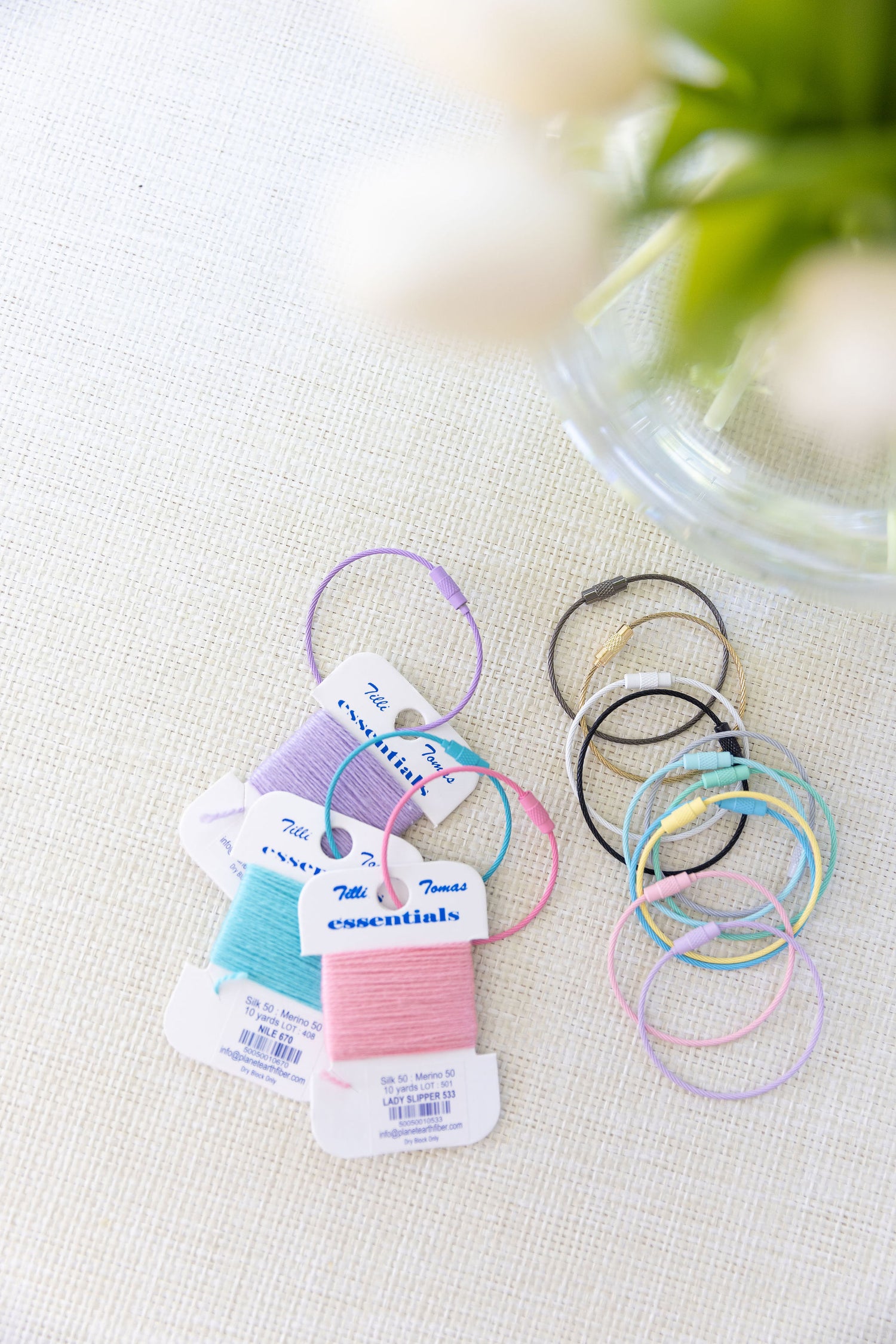 Fiber Fobs - Pastel