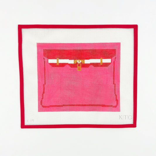 Pink & Red Clutch