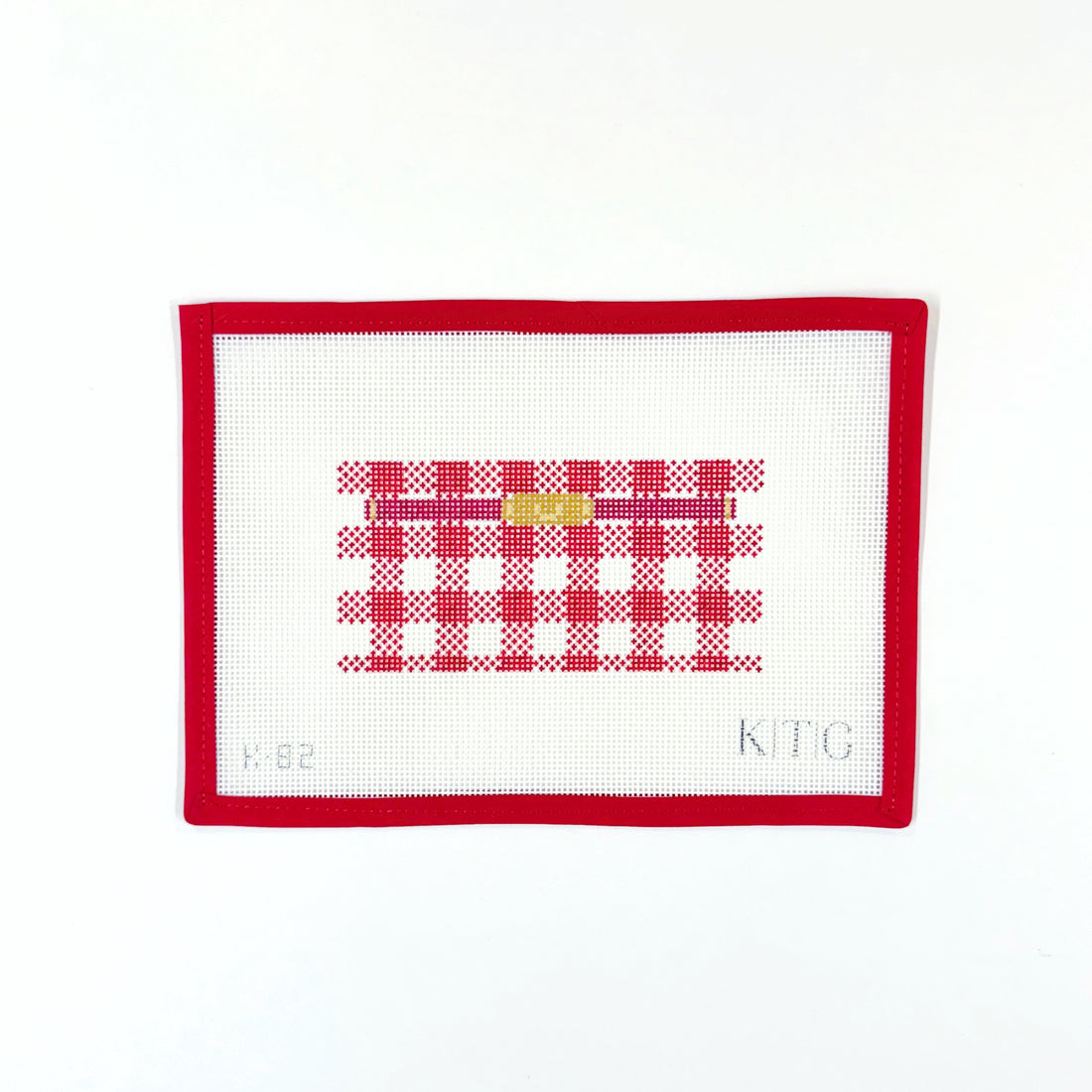 Mini Insert Clutch - gingham