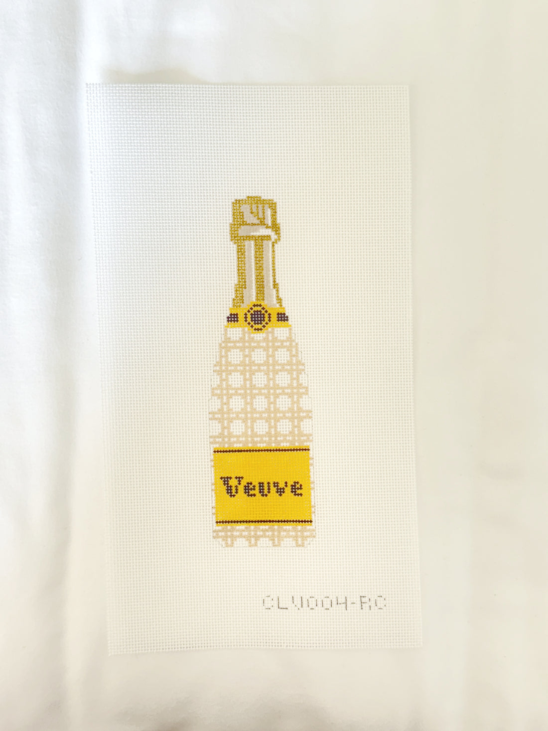Veuve Bottle - Rattan Cane