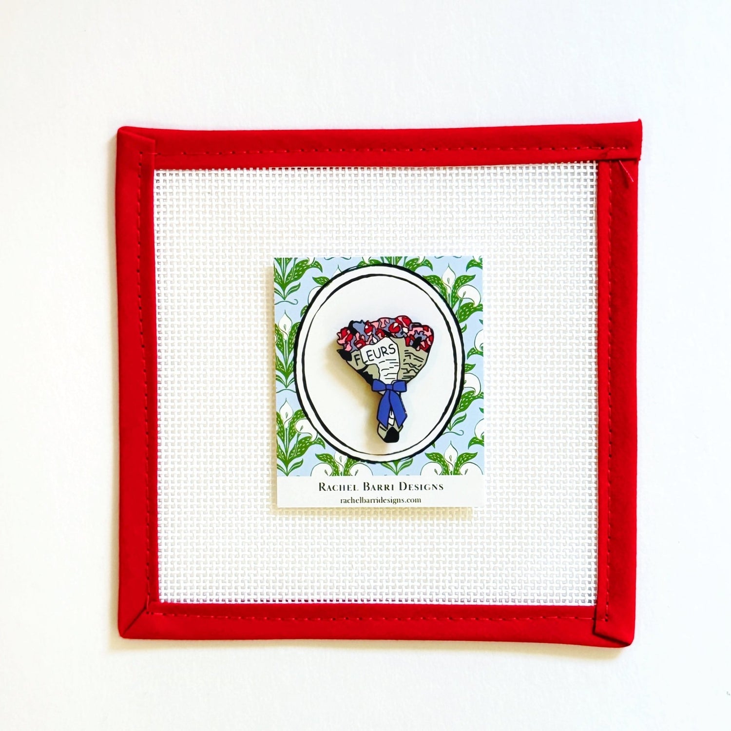 Fleurs - needle minderRachel BarriNeedleminderThe Red Thread Atelier