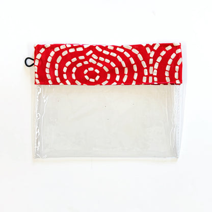 Sacculus Organizer Bag (3/4 gallon size): Tomato pie (red and white)