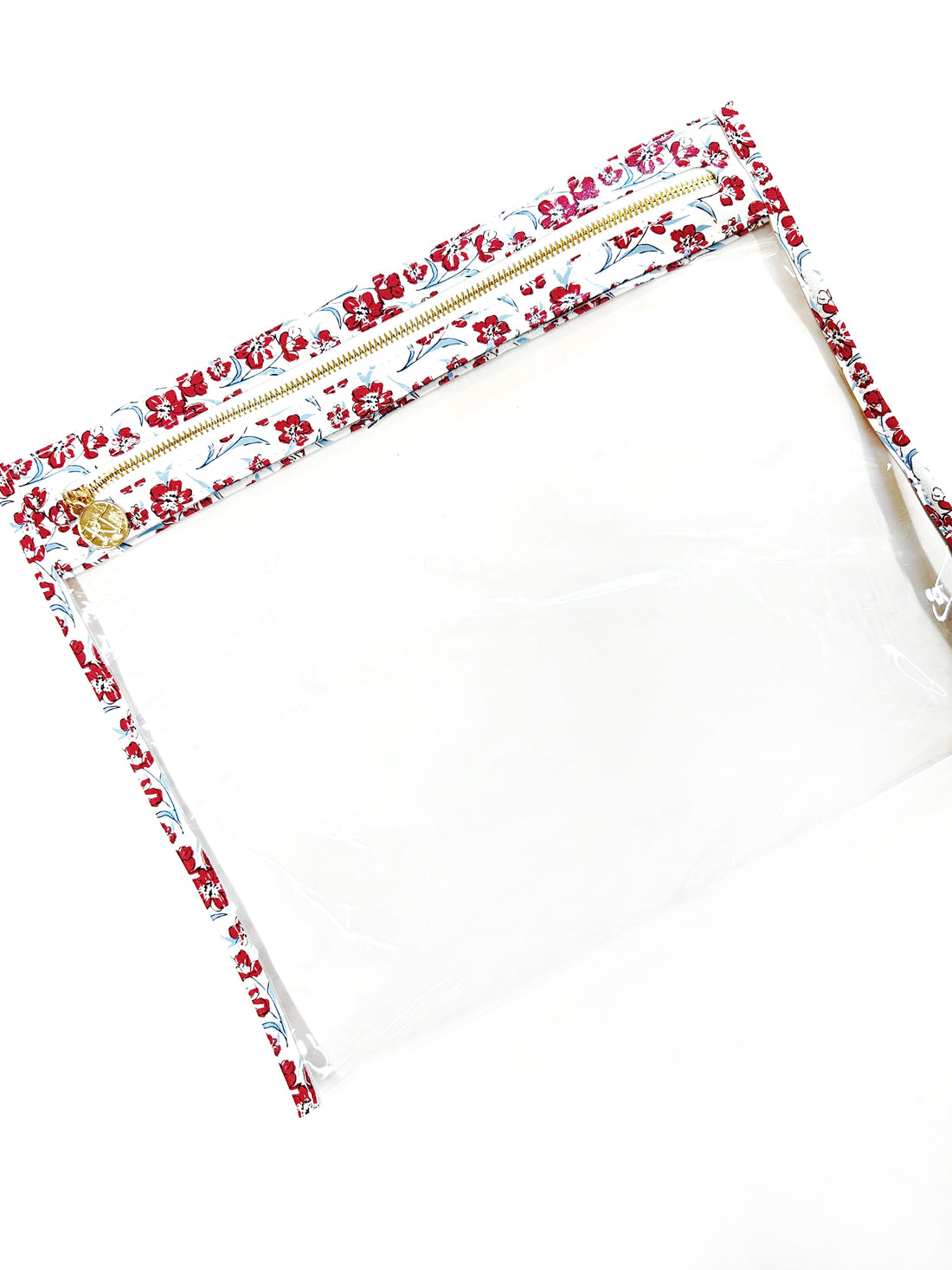 Red Thread Pattern Project Bag