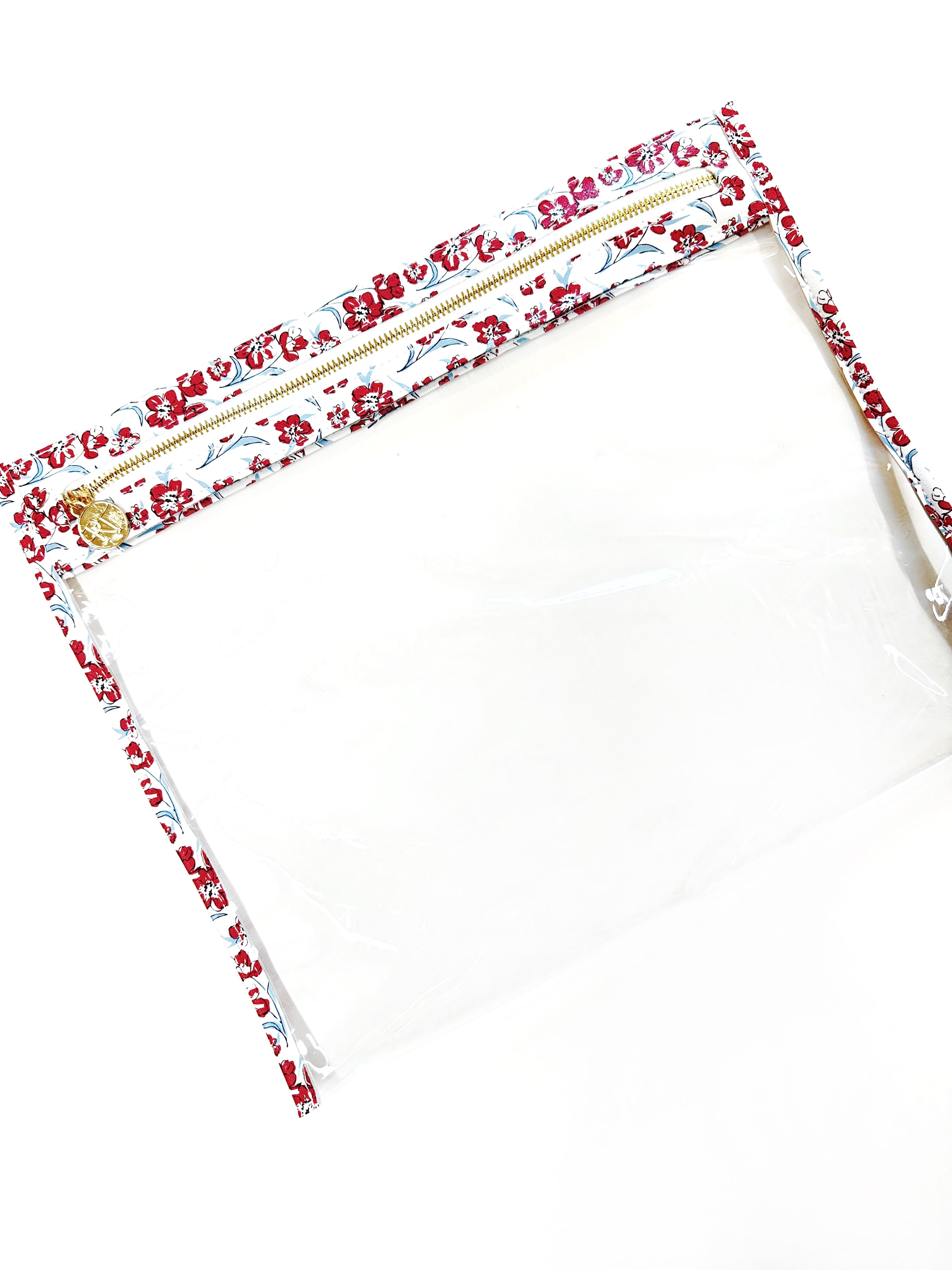 Red Thread Pattern Project Bag
