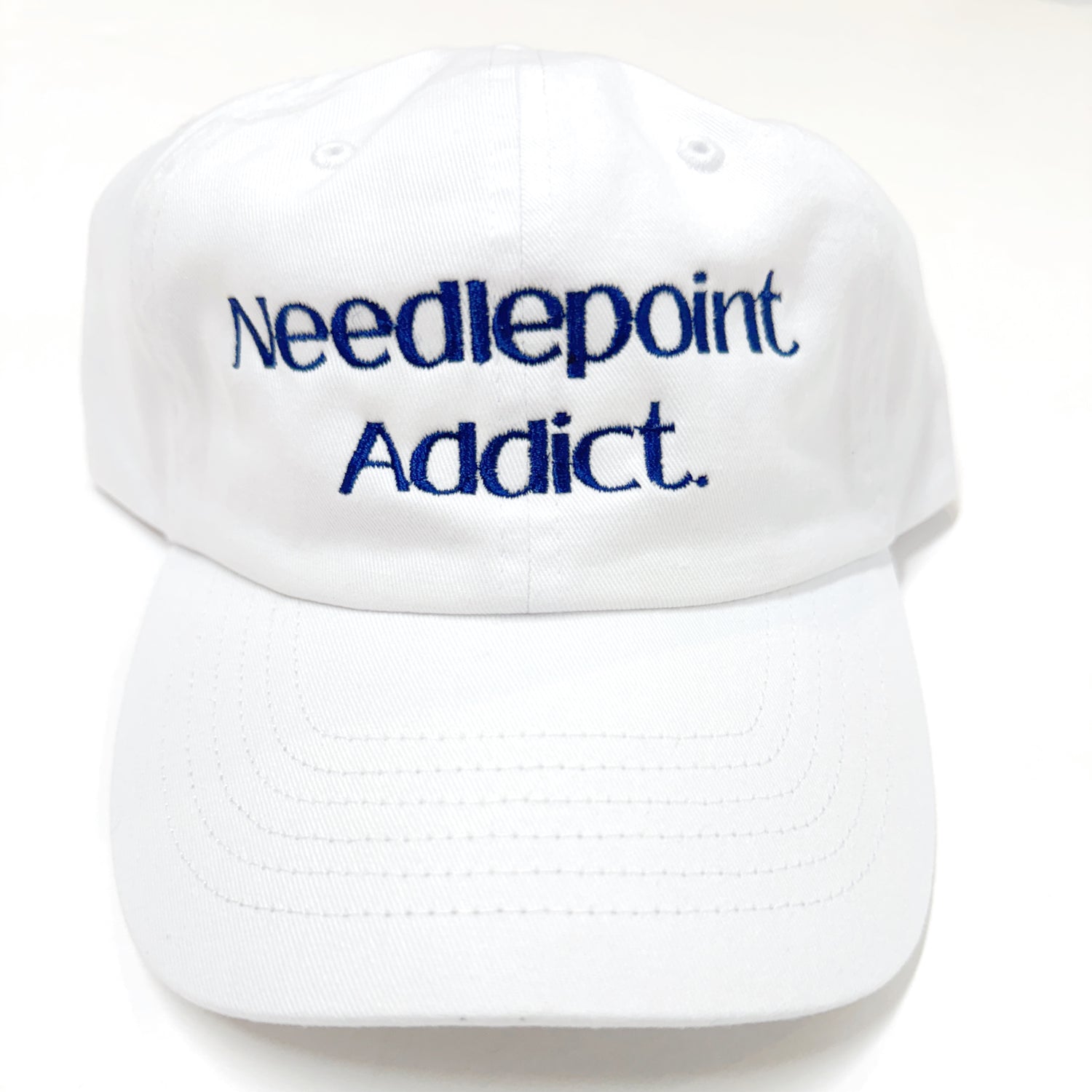 Needlepoint Addict Hat