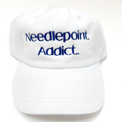 Needlepoint Addict Hat