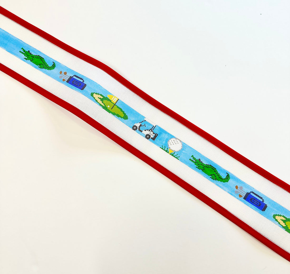 Golf & Alligators Belt