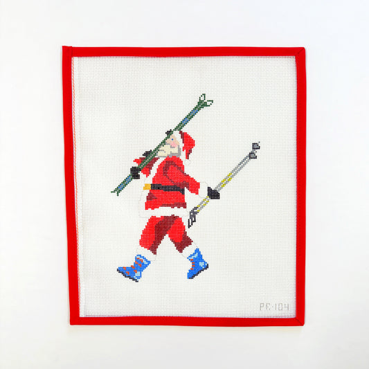 Santa Skier