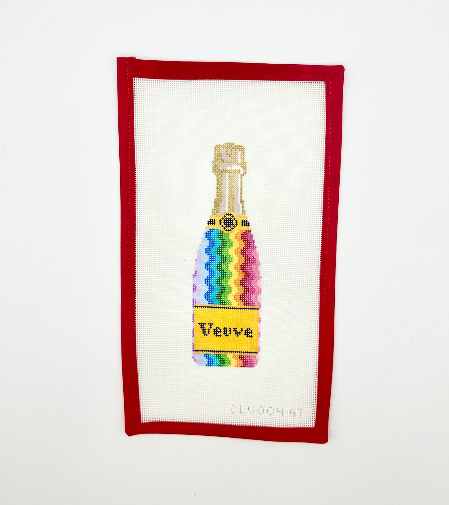 Veuve Bottle-Missoni Rainbow