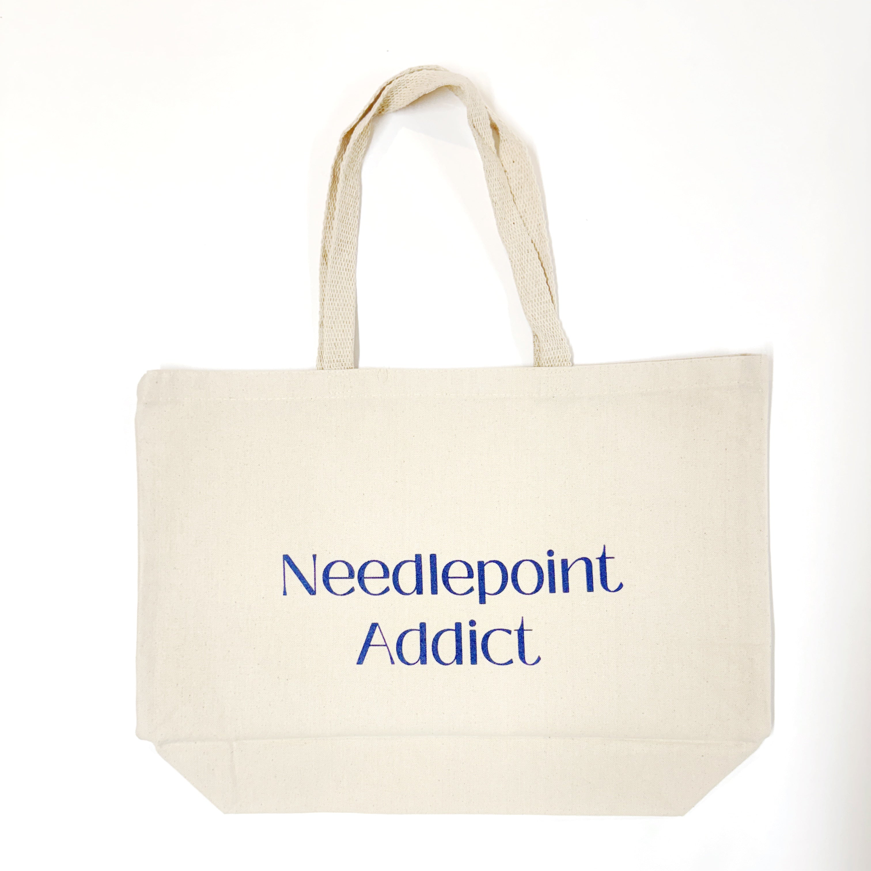 Needlepoint Addict Tote