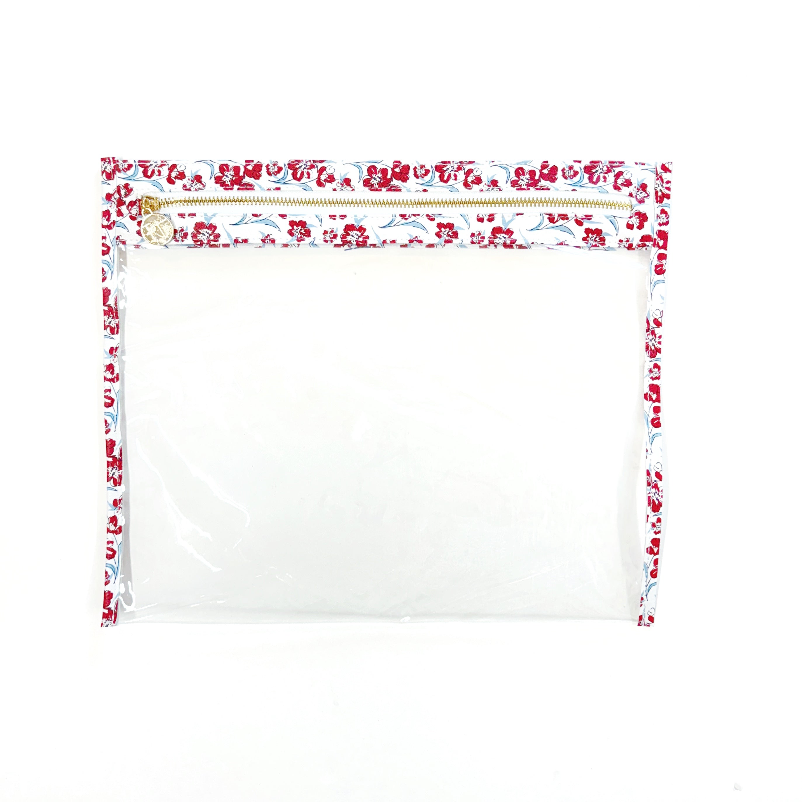 Red Thread Pattern Project Bag