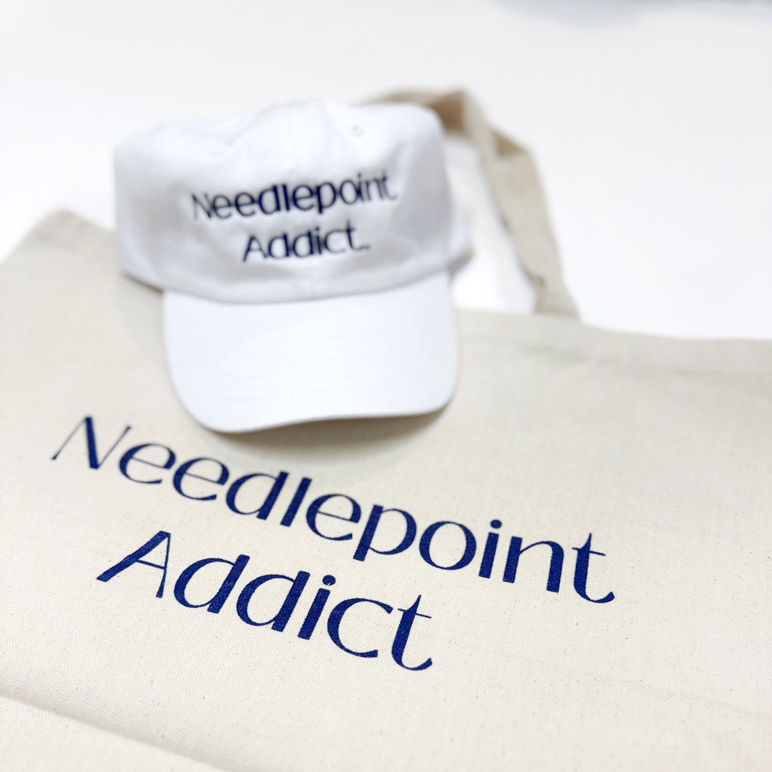 Needlepoint Addict Hat