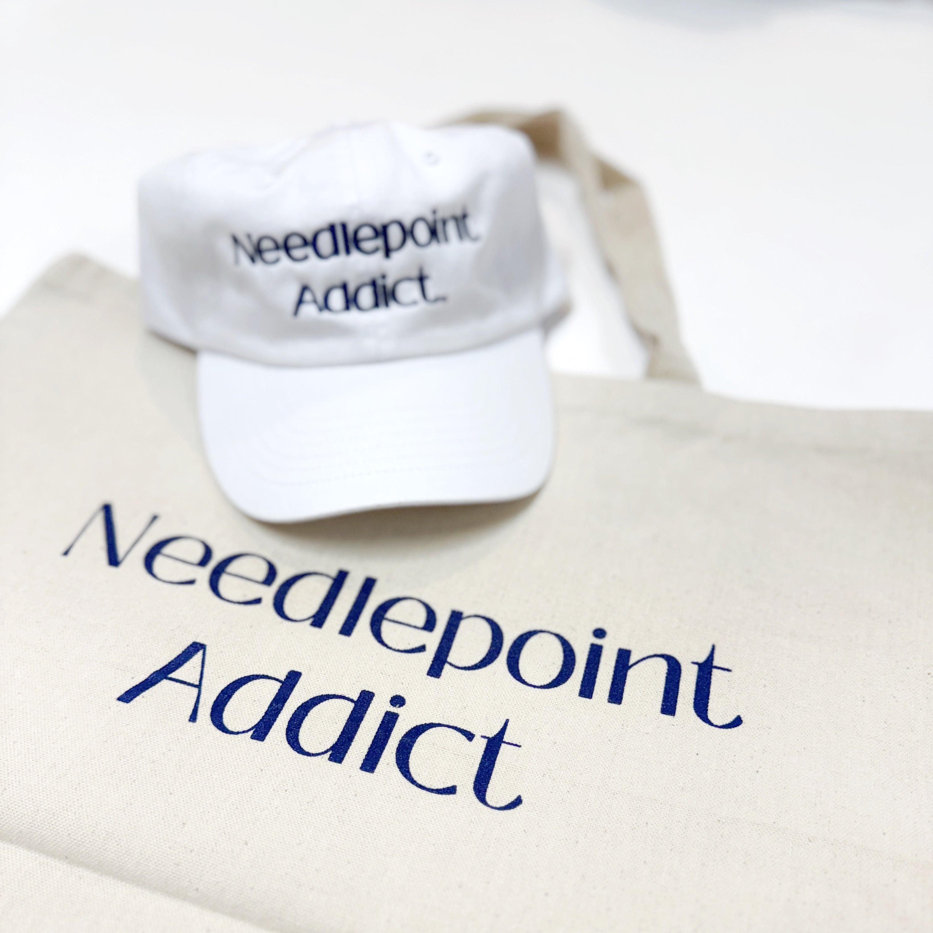 Needlepoint Addict Hat