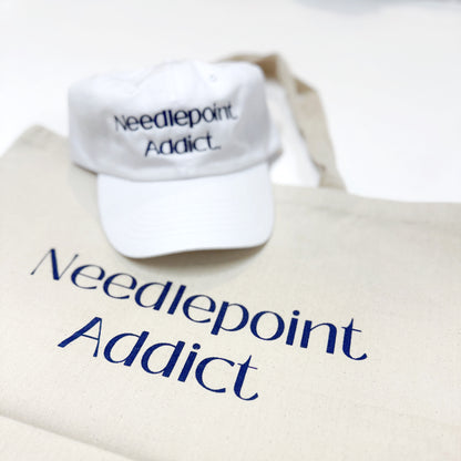 Needlepoint Addict Hat