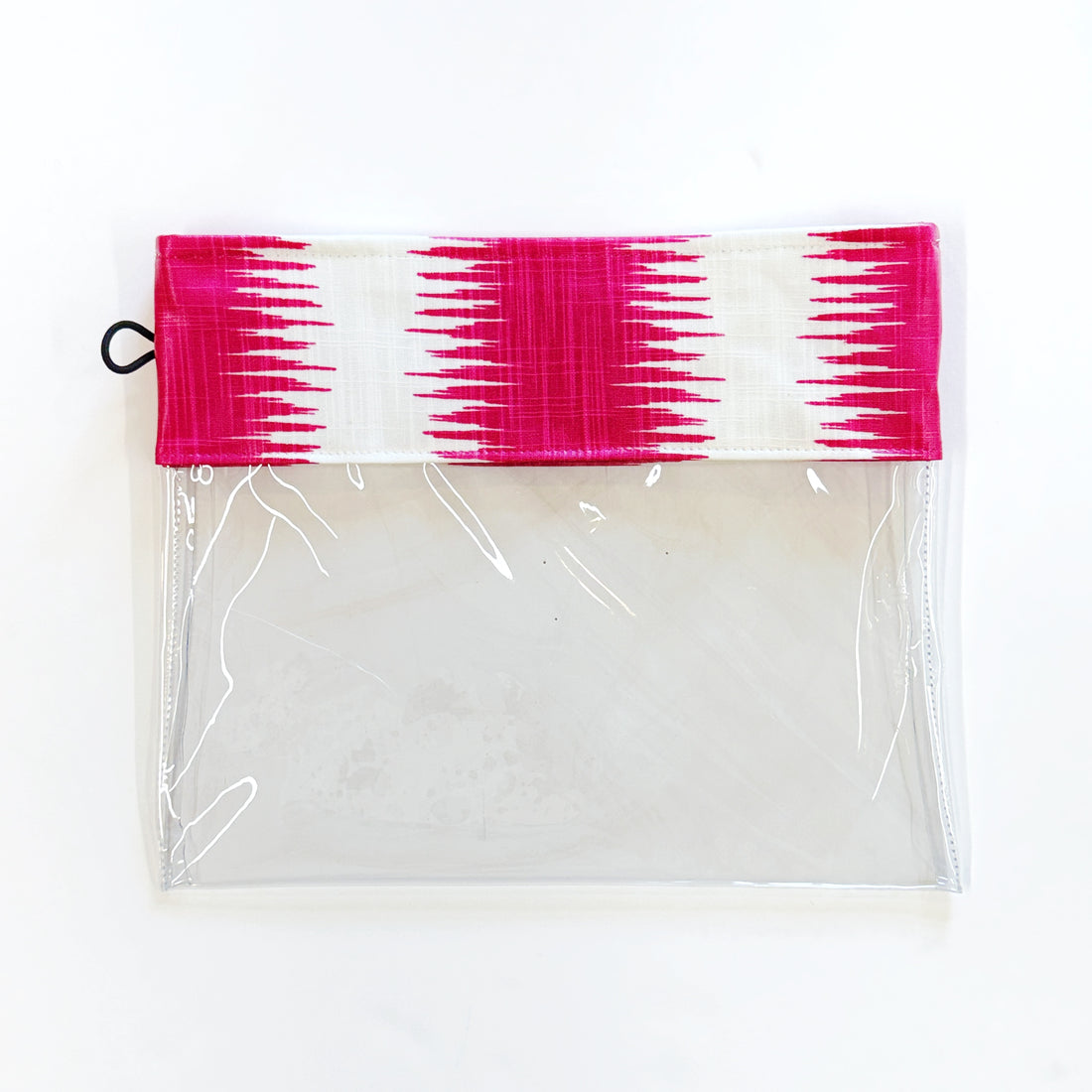 Porta Organizer Bag (two gallon size wide): Wild bergamot (hot pink and white)