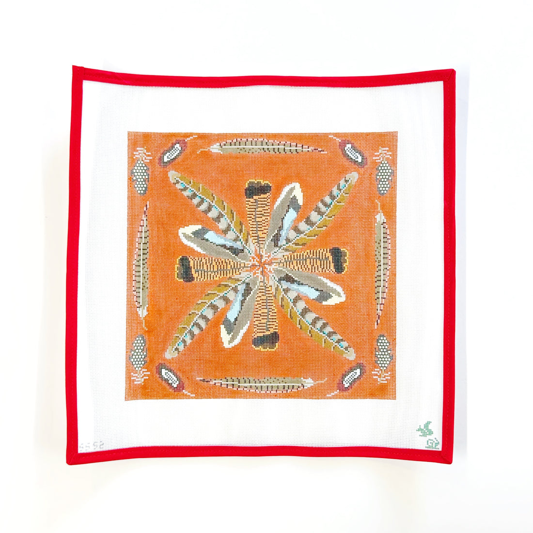 Game Bird Feathers Pillow