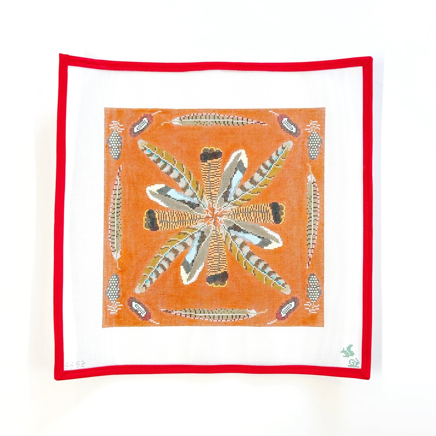 Game Bird Feathers Pillow