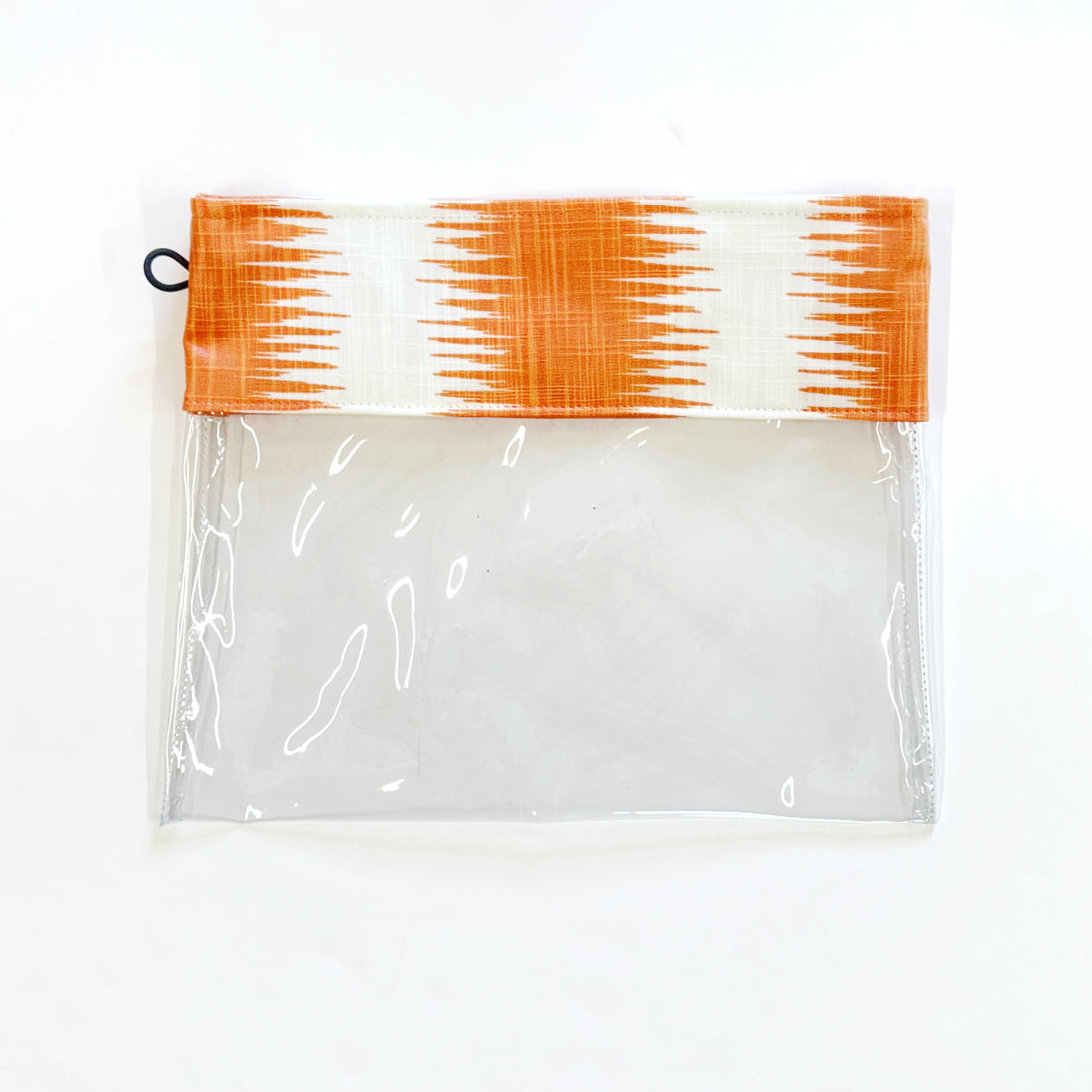 Porta Organizer Bag (two gallon size wide): Creamsicle (orange and white)