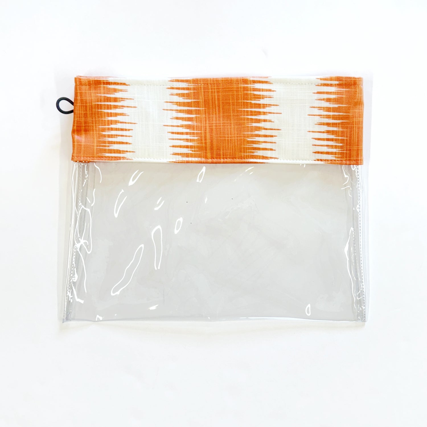 Porta Organizer Bag (two gallon size wide): Creamsicle (orange and white)