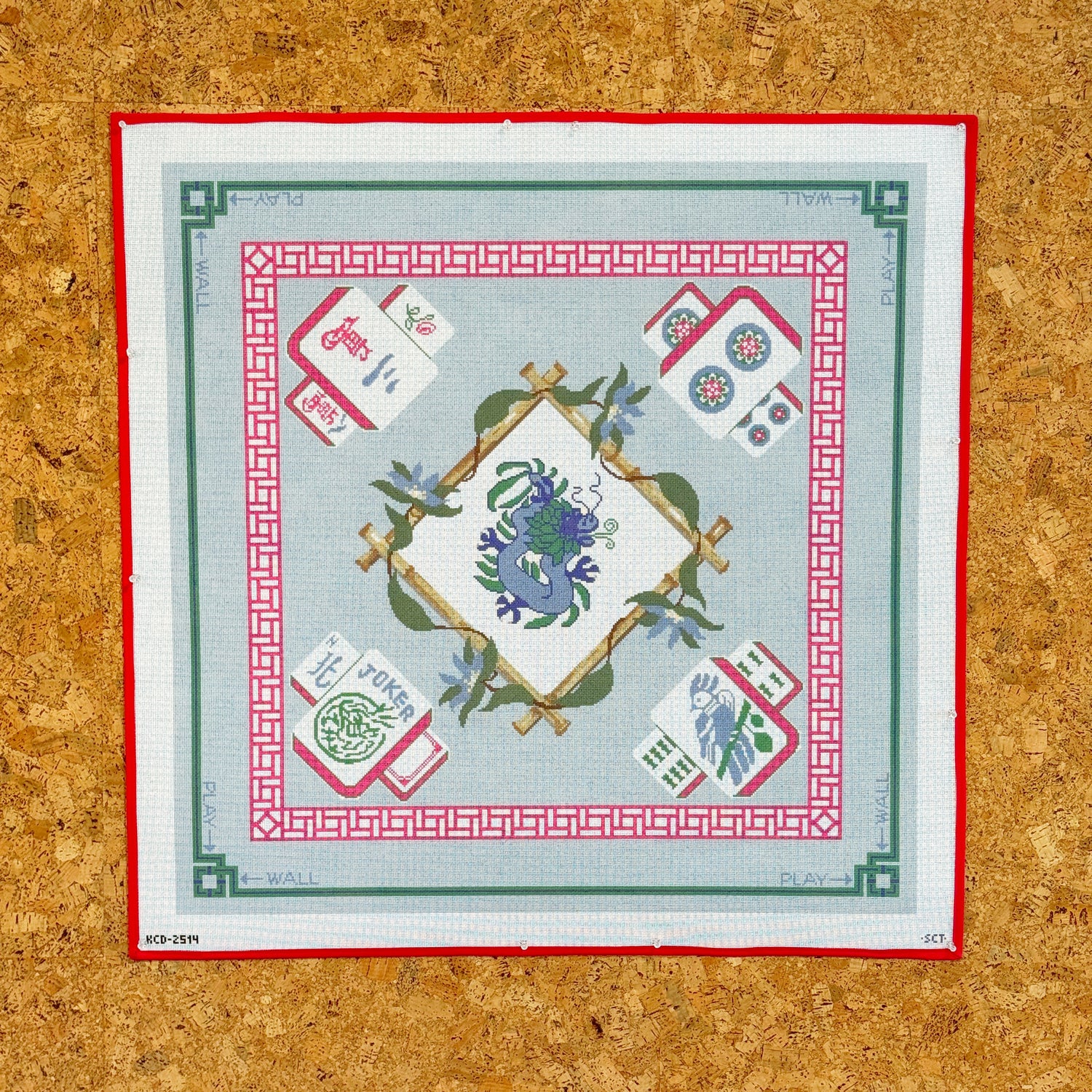 Mahjong Table Cover Mat