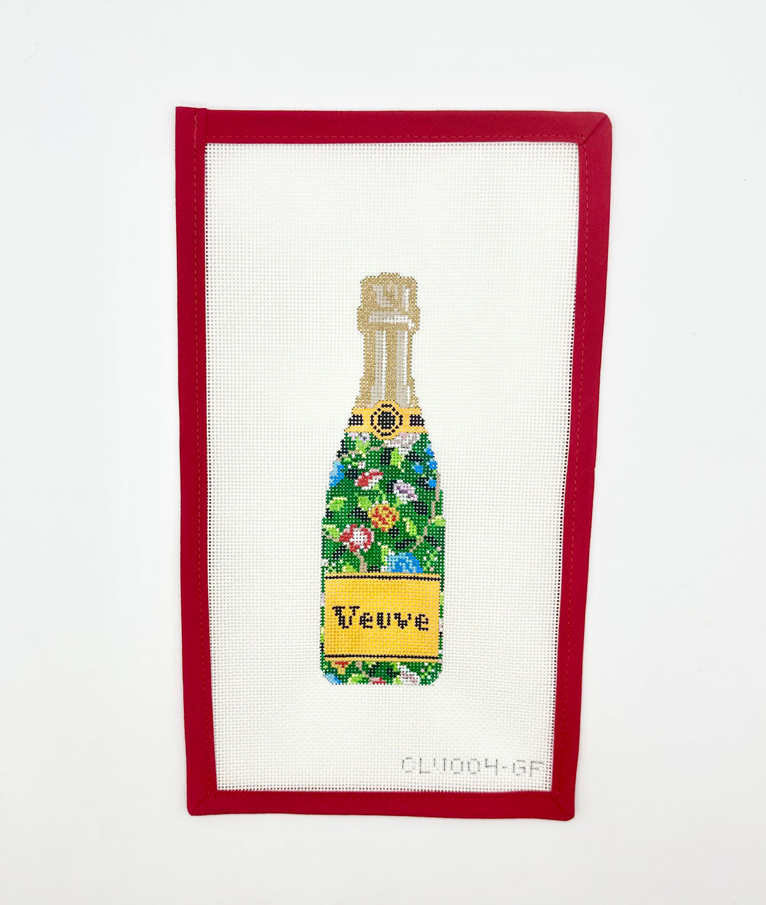 Veuve Bottle-Green Floral