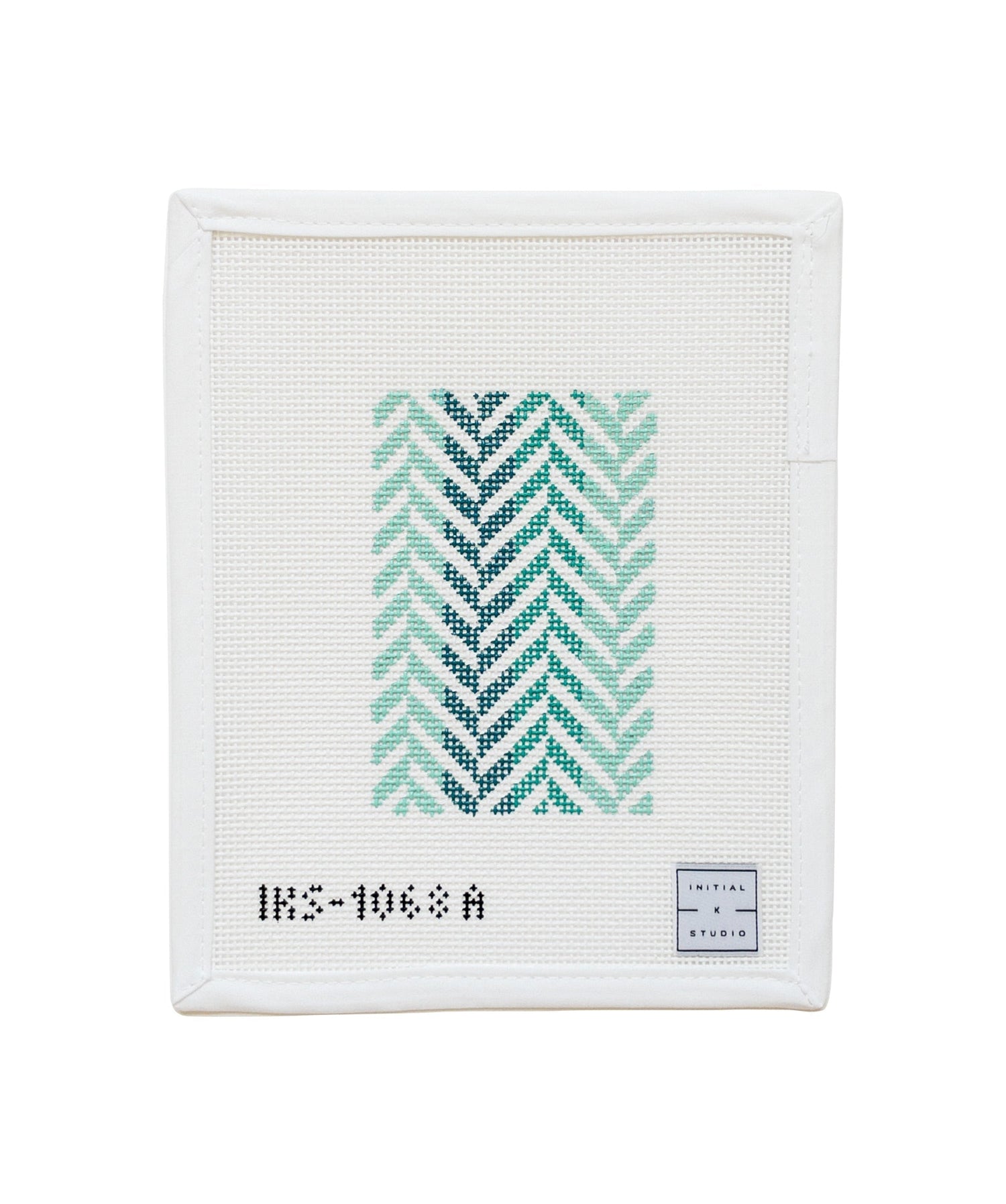 Herringbone Passport - Turquoise