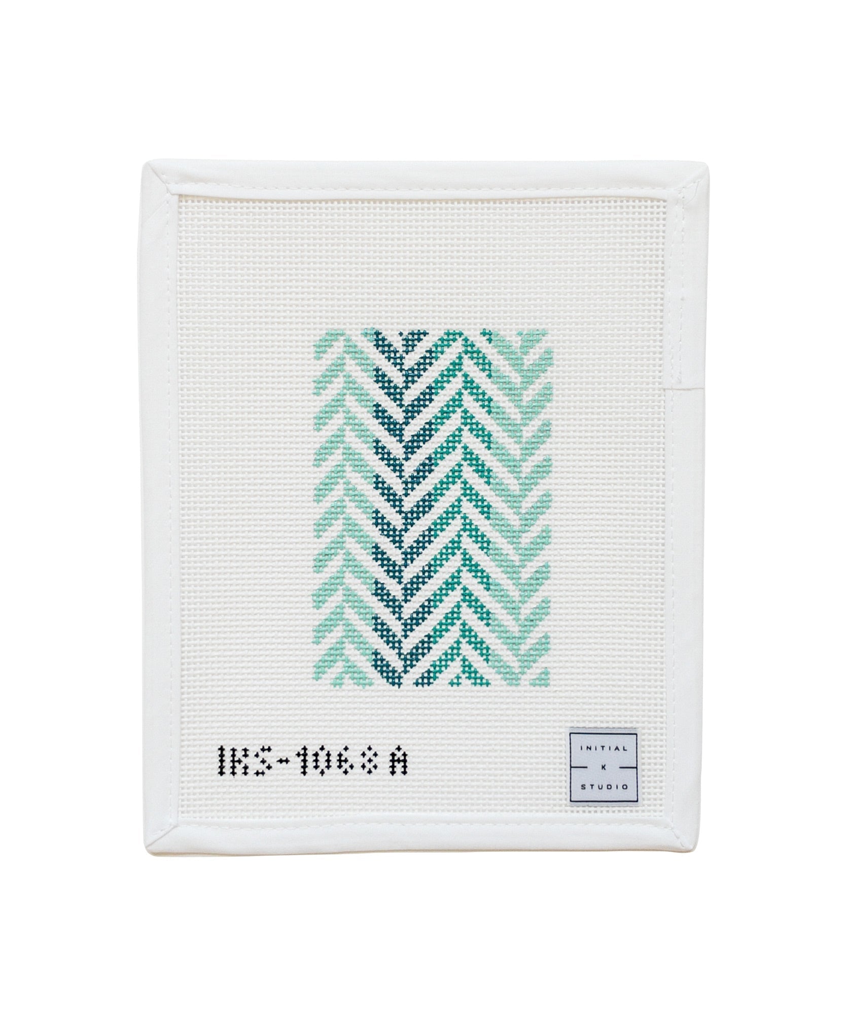Herringbone Passport - Turquoise