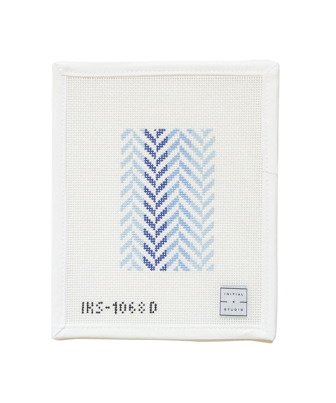Herringbone Passport - Blue