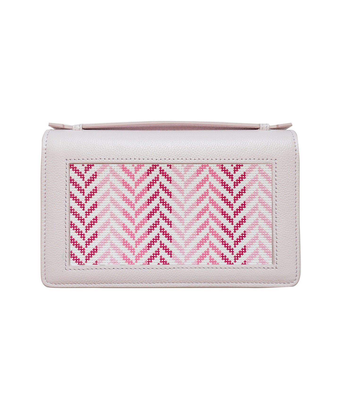 Mini Herringbone Pink