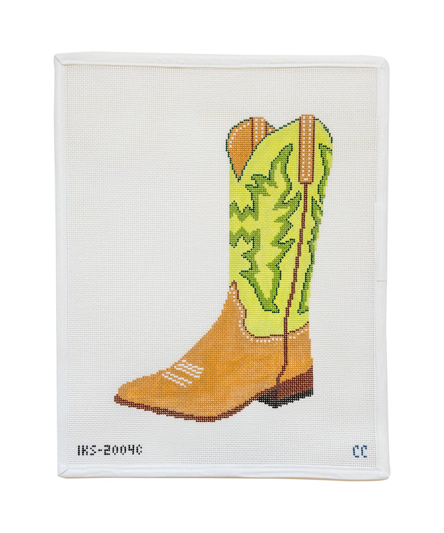 Green Cowboy Boot LG