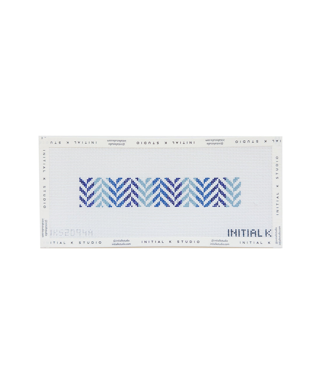 Herringbone Fob - Blue