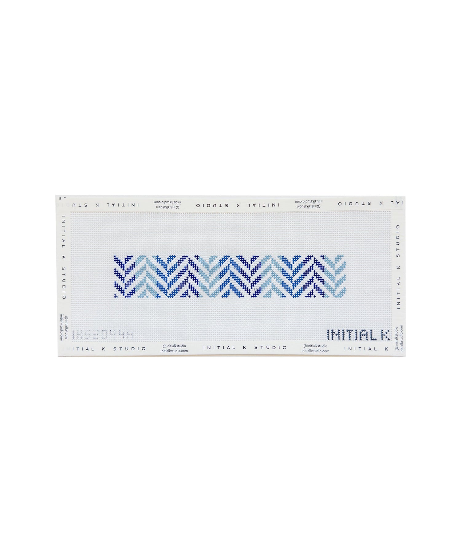 Herringbone Fob - Blue