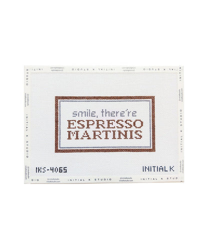 Espresso MartinisInitial KCanvasThe Red Thread Atelier