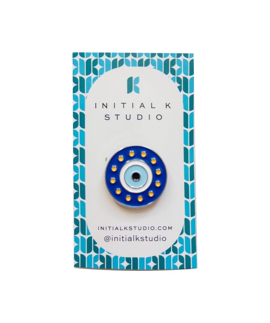 Evil Eye NeedleminderInitial KNeedle MinderThe Red Thread Atelier