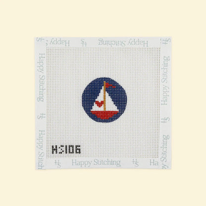 Love Boat Key Fob Kit - Happy StitchingKCNKitThe Red Thread Atelier